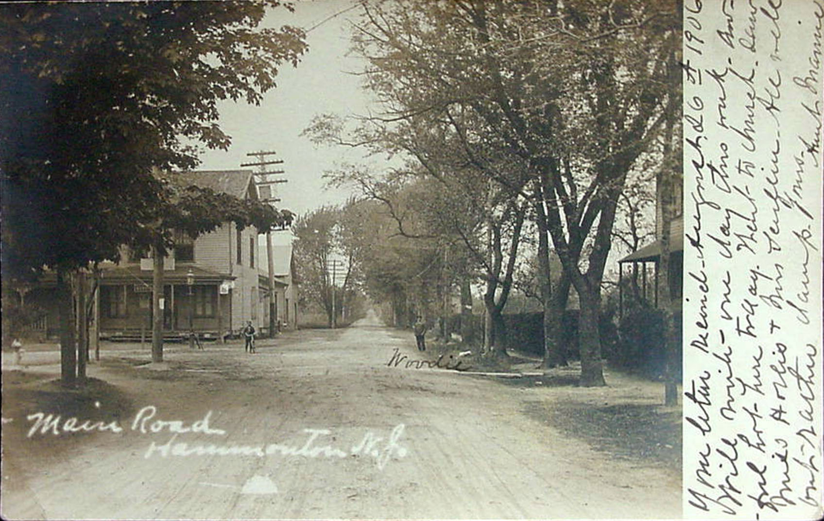 Hammonton - Store on Main Road at Elvins Corner - c 1910