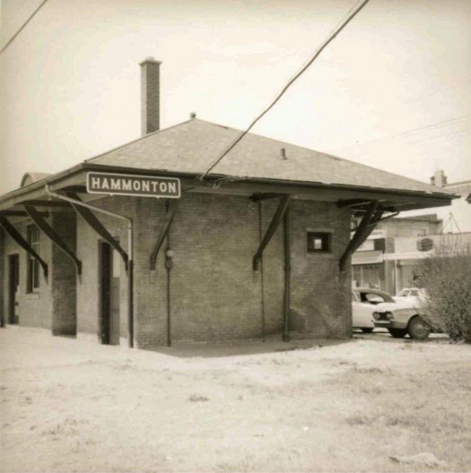 Hammonton - Train Station - 1965