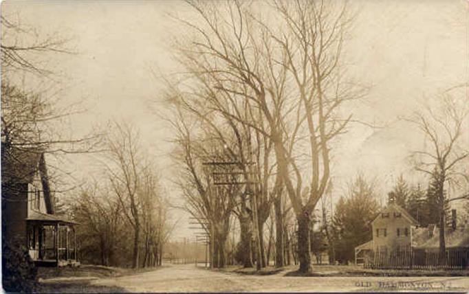 Hammonton - View along a street - 1907