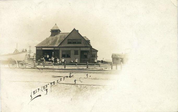 Longport - Lifesaving Station - c 1910