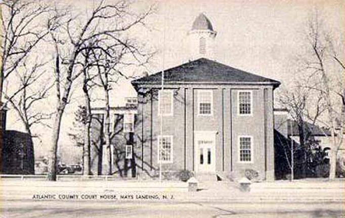 Mays Landing - Atlantic Courthouse - 1935
