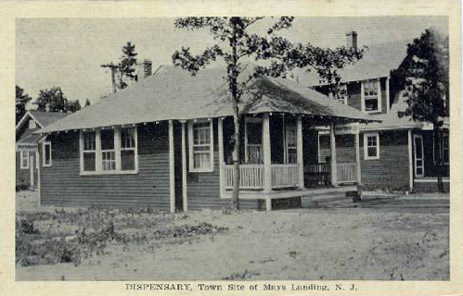 Mays Landing - Dispensary Building - 1910s-20s