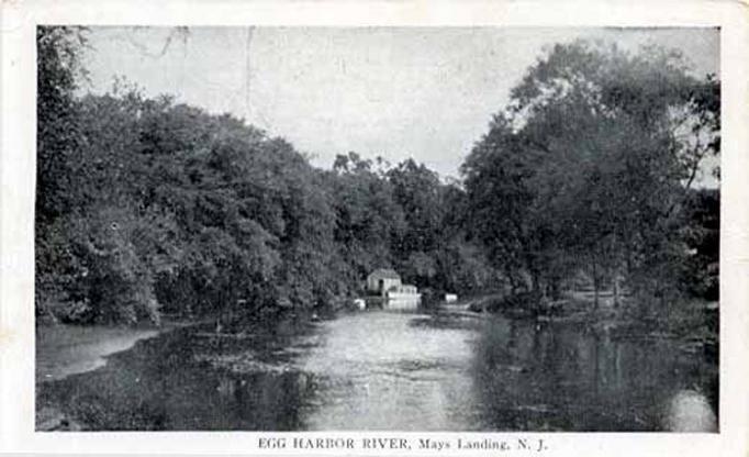Mays Landing - Egg Harbor River view - 1912