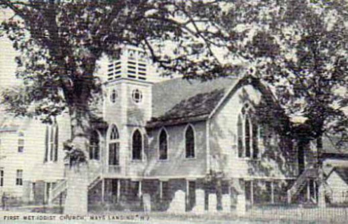 Mays Landing - First Methodist Episcopal Church - c 1910