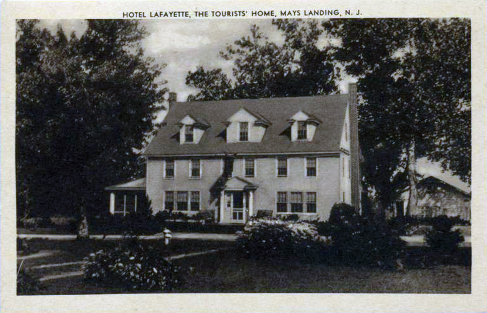 Mays Landing - Lafayette House Hotel - 1920s