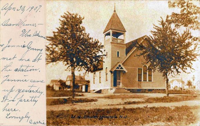 Minotola - Methodist Episcopal Church - c 1910