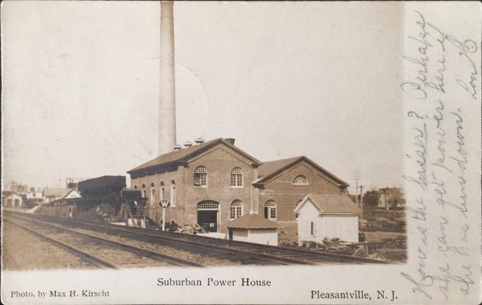 Pleasantville - Atlantic County - Suburban Power House - Max Kirsdhst - c 1910