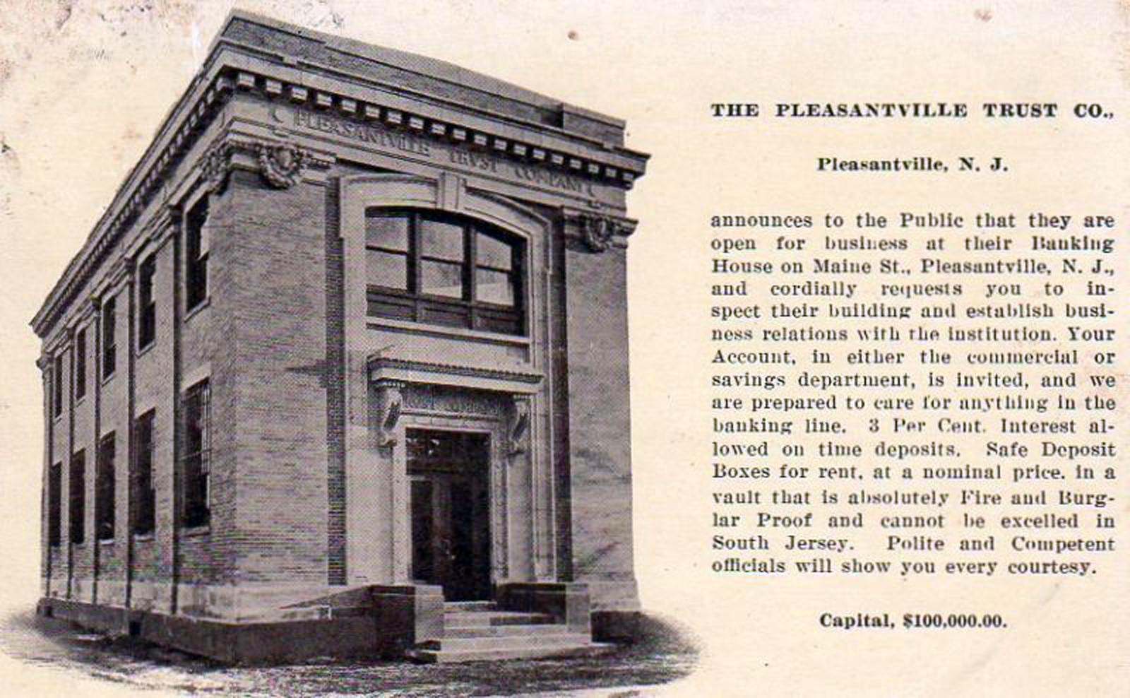 Pleasantville - Pleasantville Trust Company