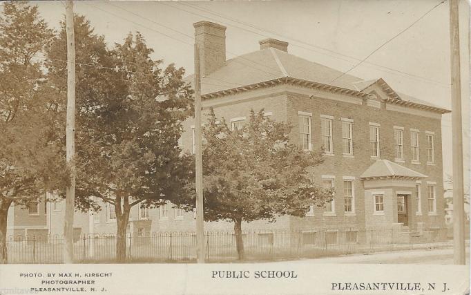 Pleasantville - public school - Max Kirscht - c 1910