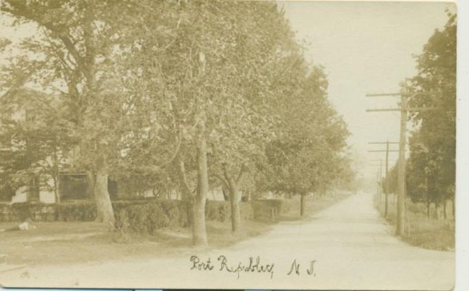 Port Republic - A street scene - c 1910 copy