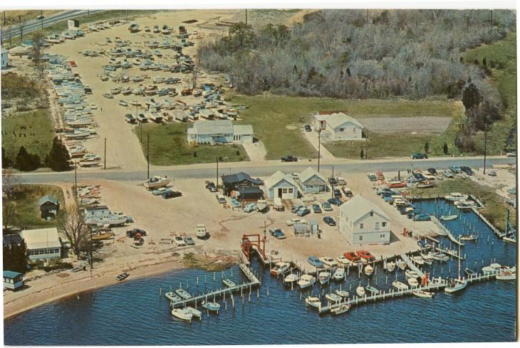 Port Republic - Cramers Chestnut Neck Boatyard - 1960s copy