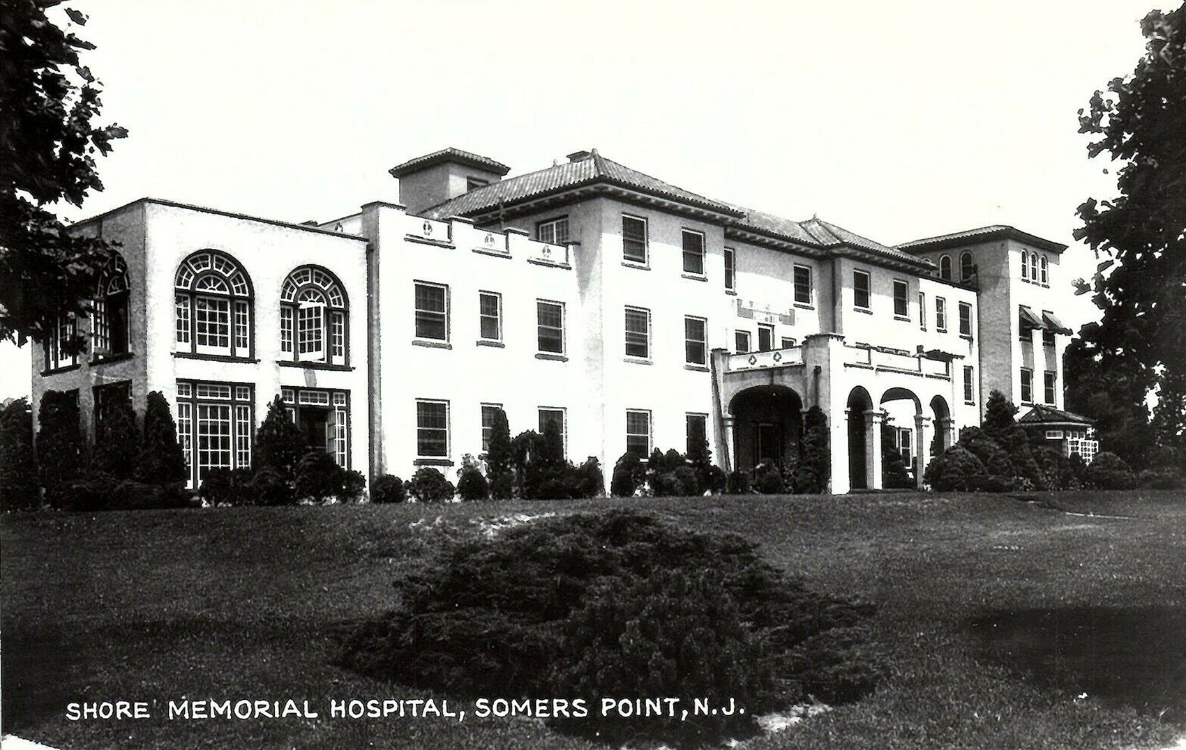Somers Point - A view of Shore Memorial Hospital