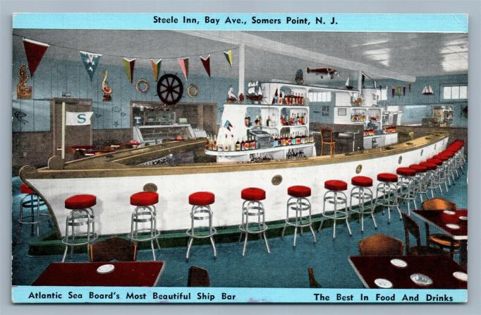 Somers Point - Bar at the Steele Inn on Bay Avenue