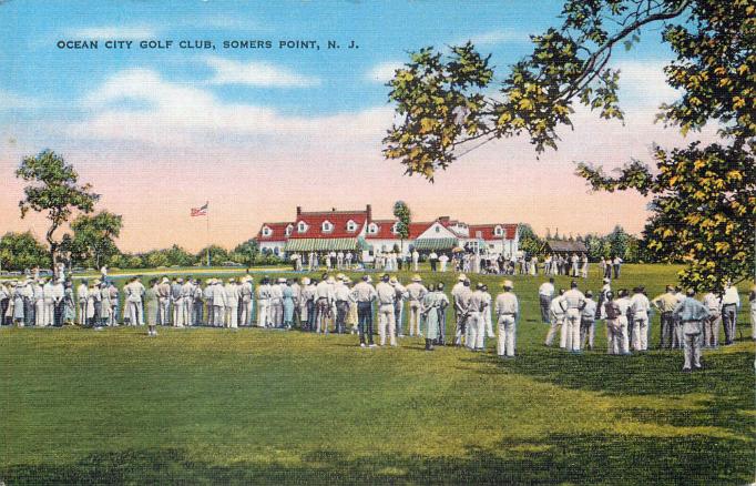 Somers Point - Ocean City Golf Club - Watching a tournement perhaps
