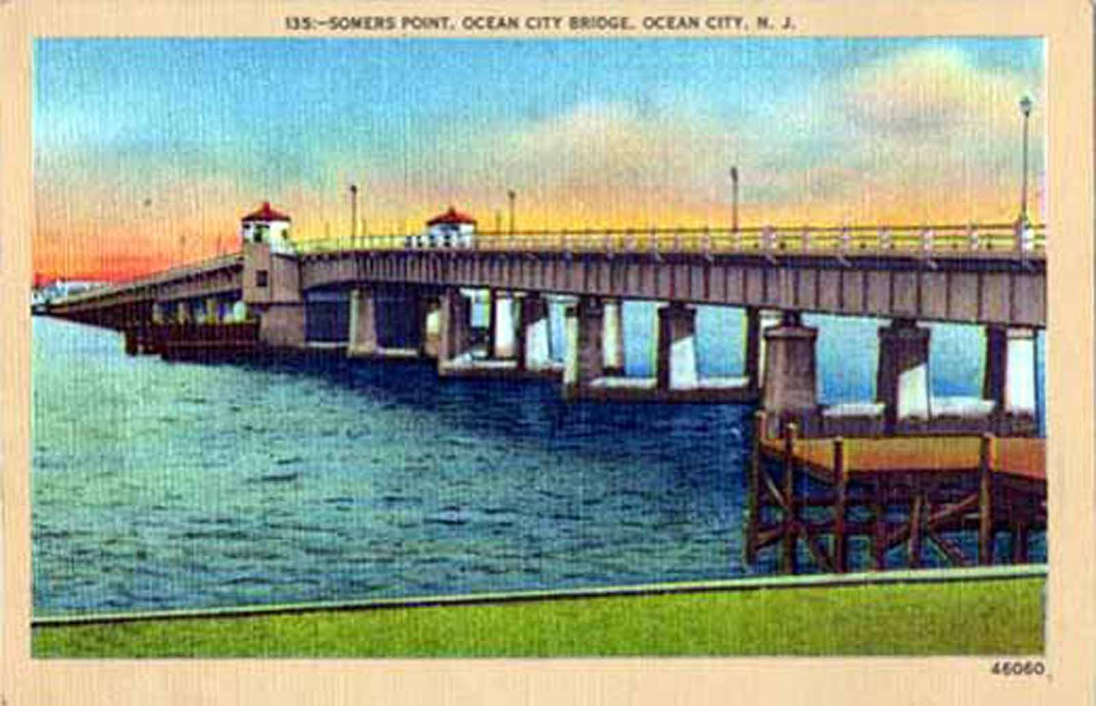 Somers Point - Somers Point to Ocean City Bridge - 1940