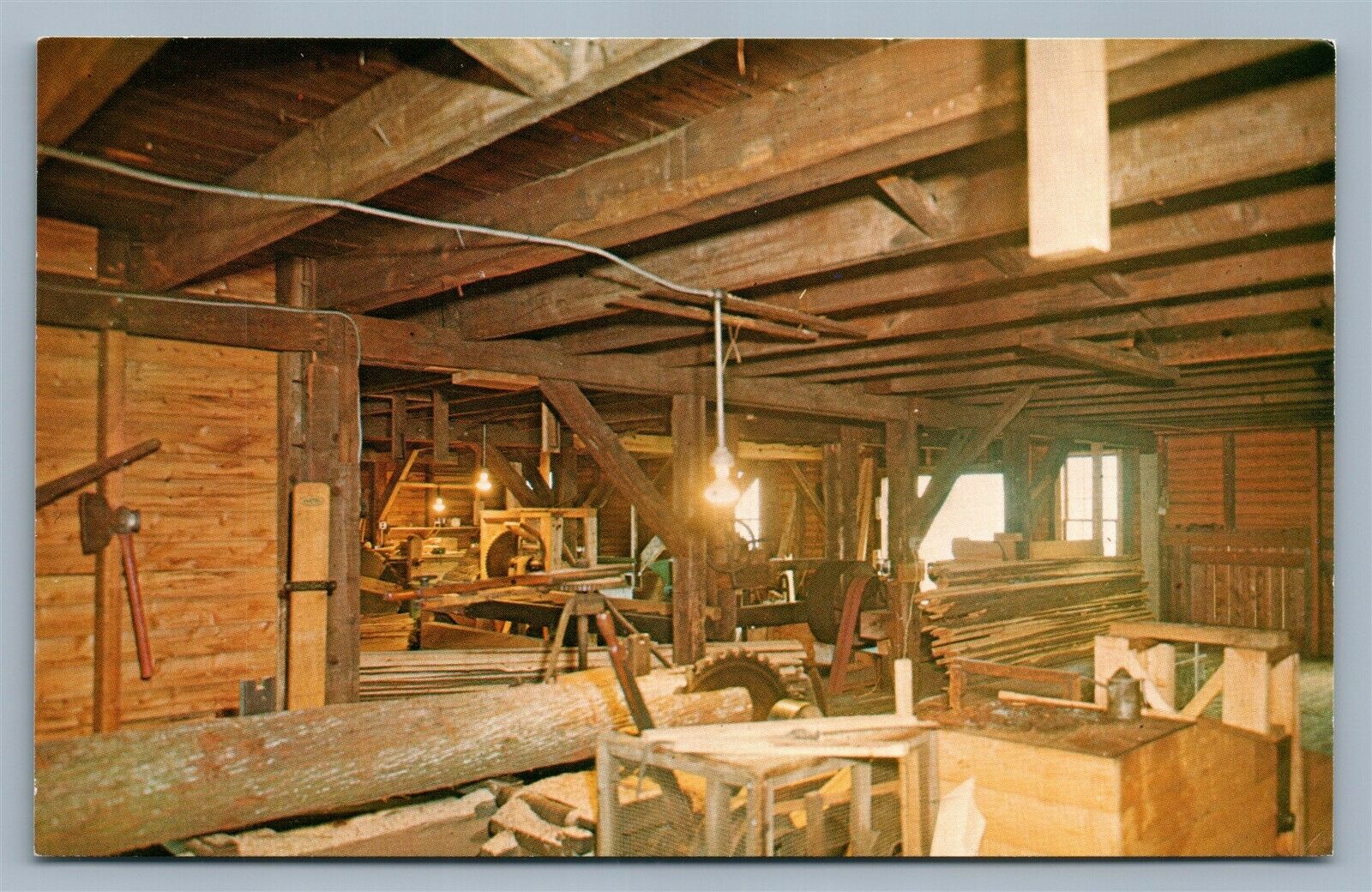 Batsto - Interior of the saw Mill
