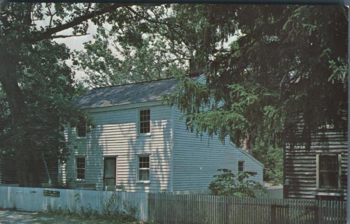 Batsto - Restored workers cottage - built around 1840 - c 1960s