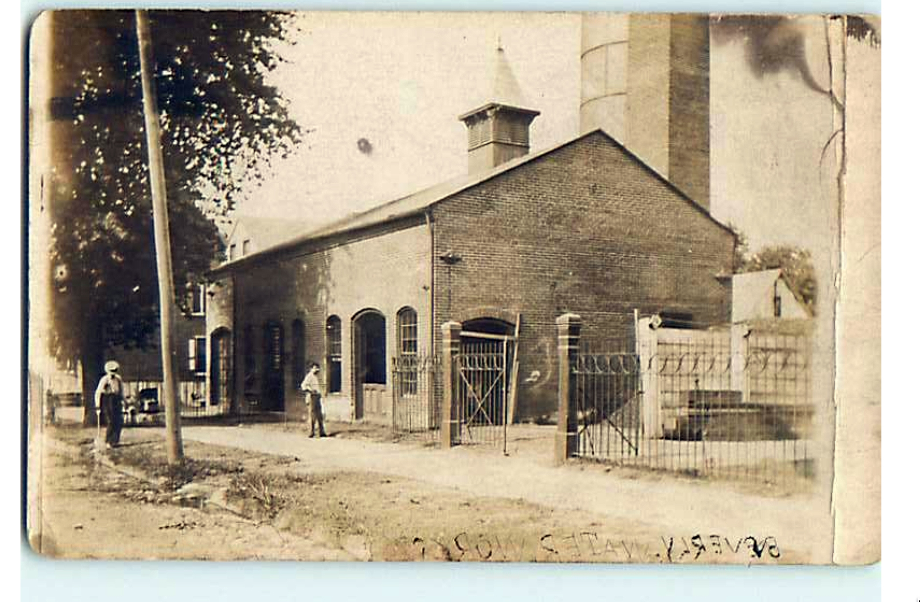 Beverly  - Water Works Building - 1918