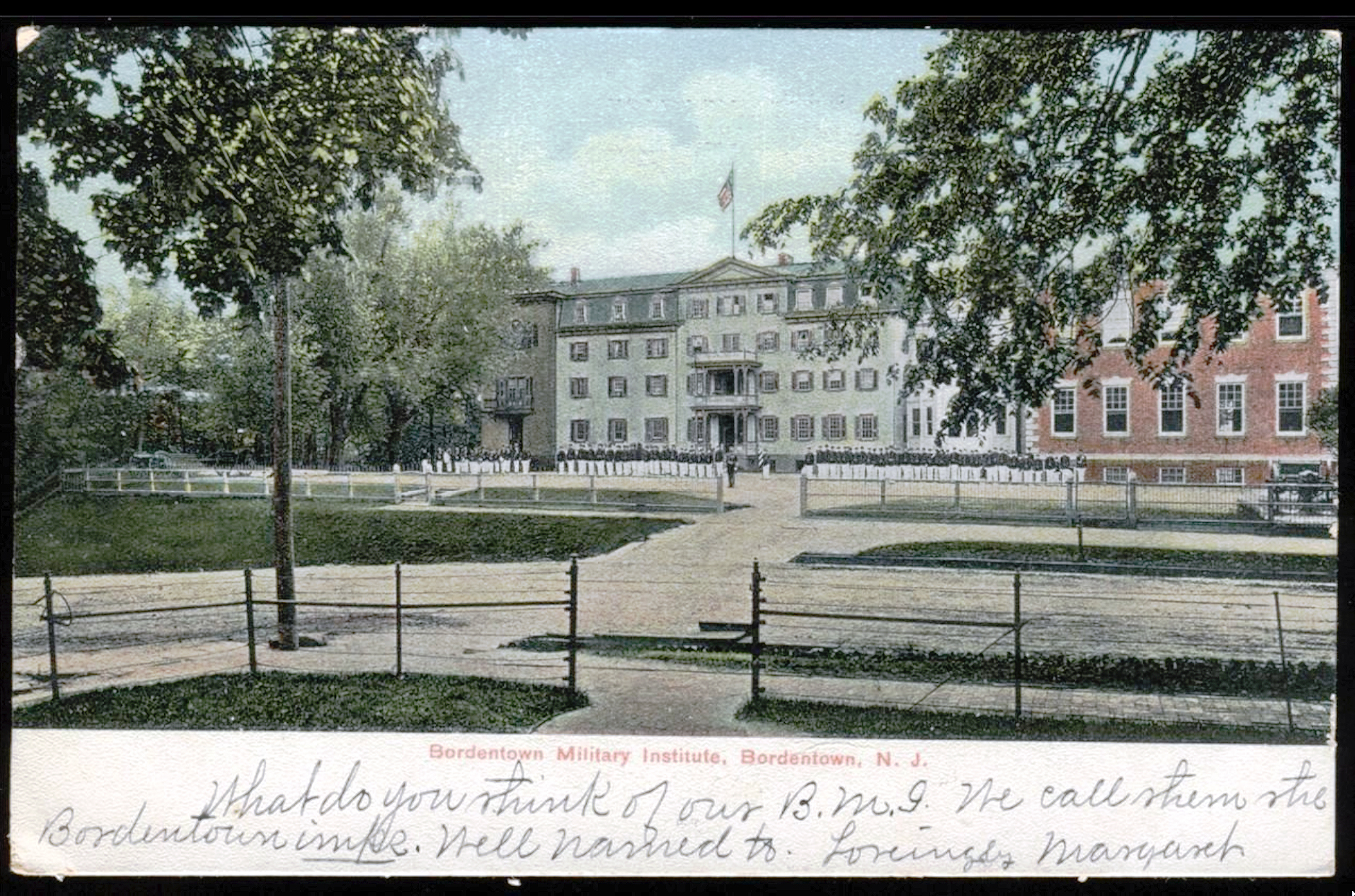 Bordentown - Bordentown Military Institute - 1905