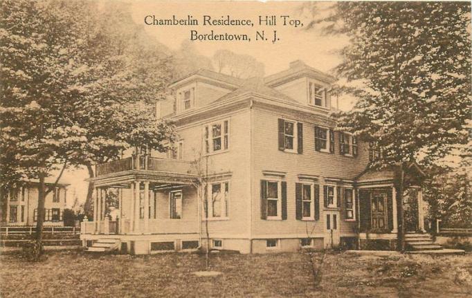 Bordentown - Hilltop - The Chamberlainb residence - c 1910