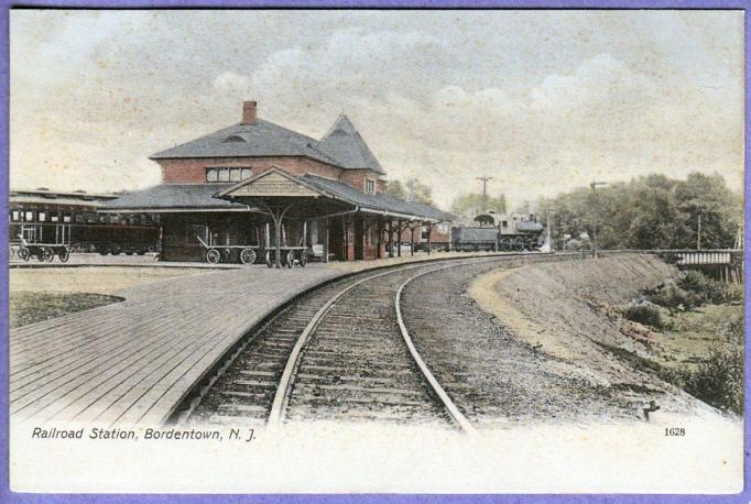 Bordentown - Railroad Station - c 1910