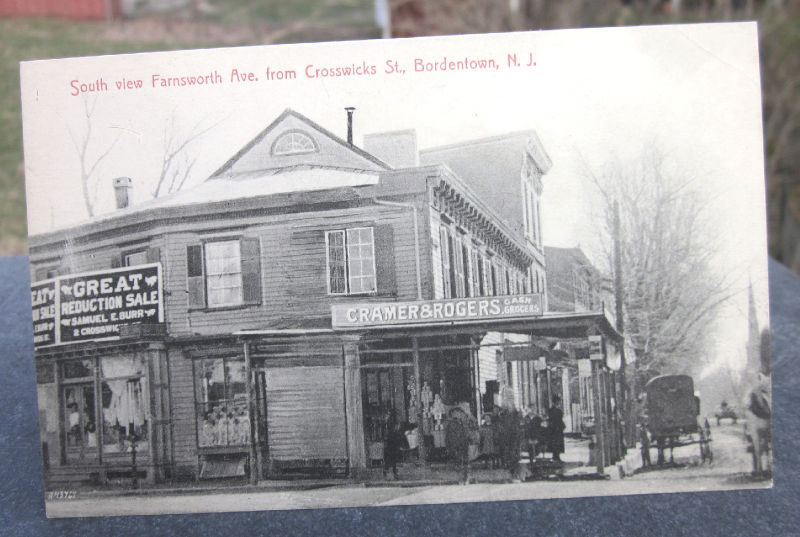 Bordentown - wamer and Rogers Grocery Store - c 1910