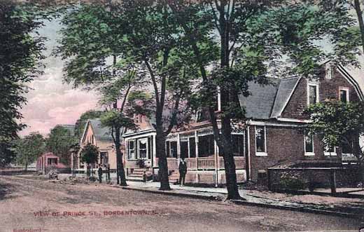 brdntwnPrinceStrtVu | Bordentown | Old Pictures of Burlington County ...