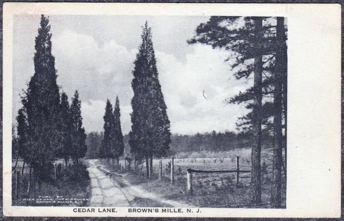 Browns Mills - Cedar Lane - 1926