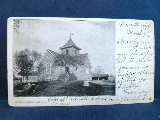 Browns Mills - The Chapel at Browns Mills - c 1910