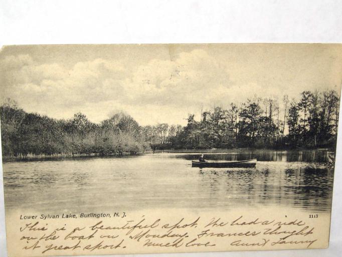 Burlington vicinity - Lower Sylvan Lake - 1906 