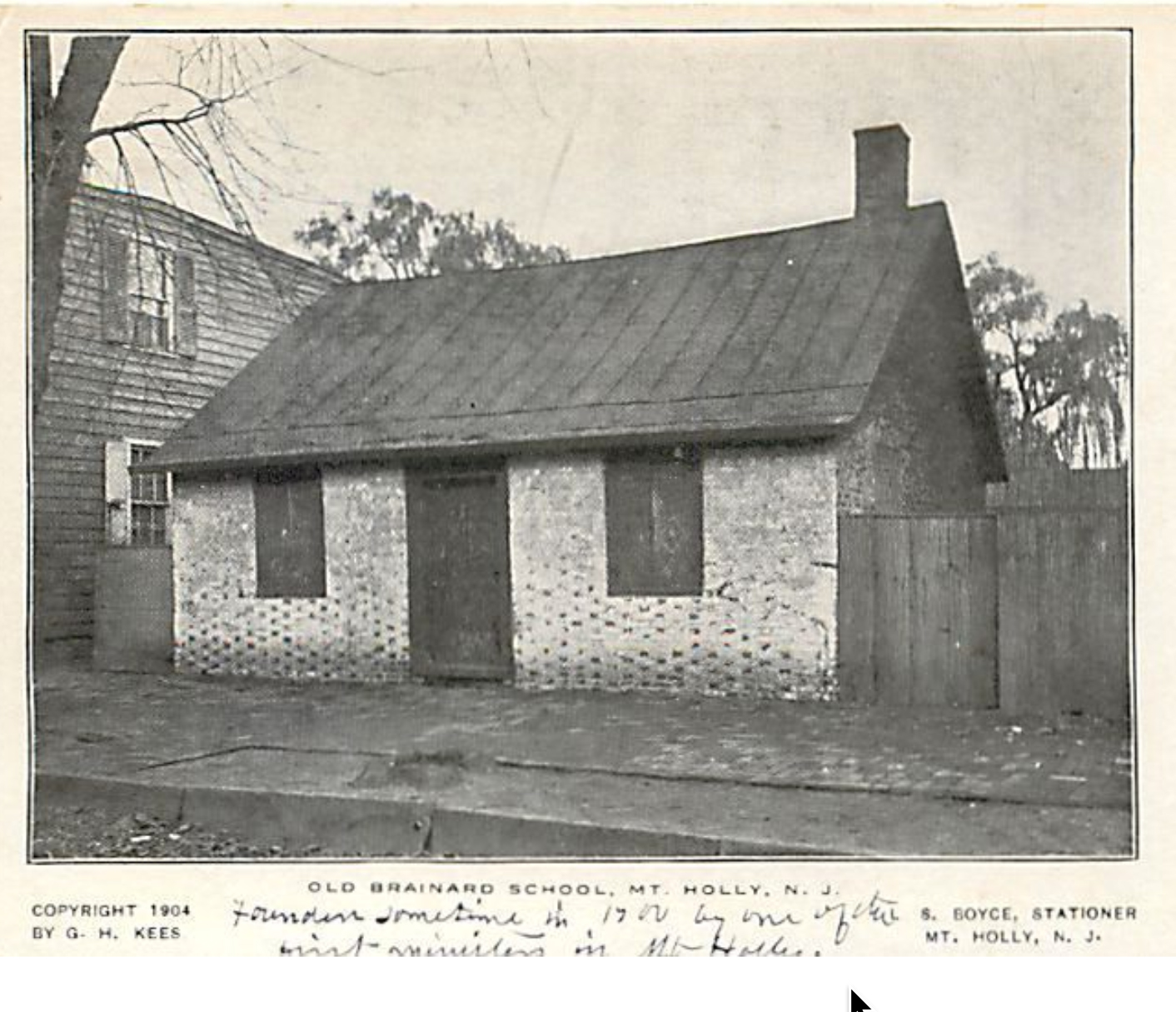 Burlington - Brainard School - 1904
