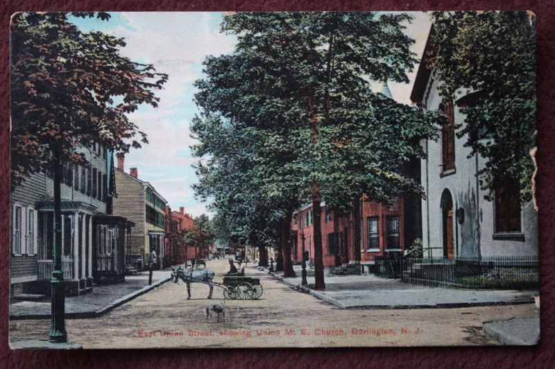 Burlington - Broad Street - Union Methodist Episcopal Church - c 1910