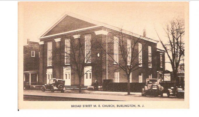 Burlington - Broad Street Methodist Episcopal Church - 1920s