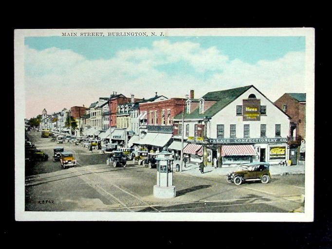 Burlington - Main Street - -c 1920s