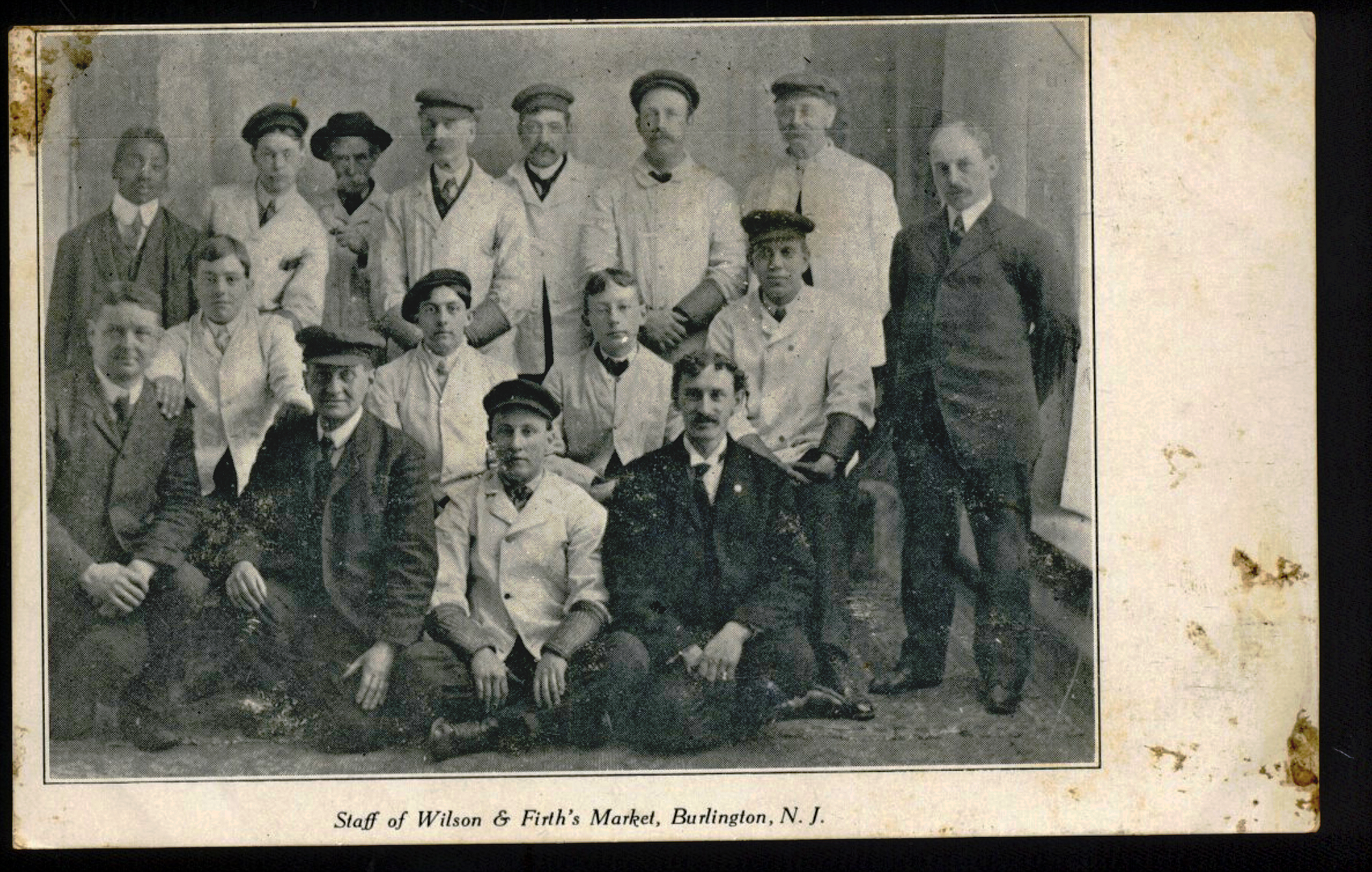 Burlington - Staff of Wilson and Firth Market - undated