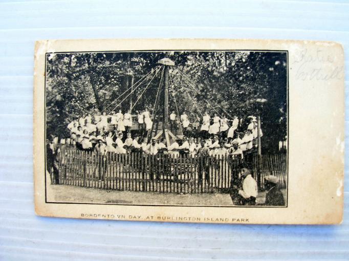 Burlington Island - Burlington Island Park - Fun and rises on Bordentown Day 0 c 1910