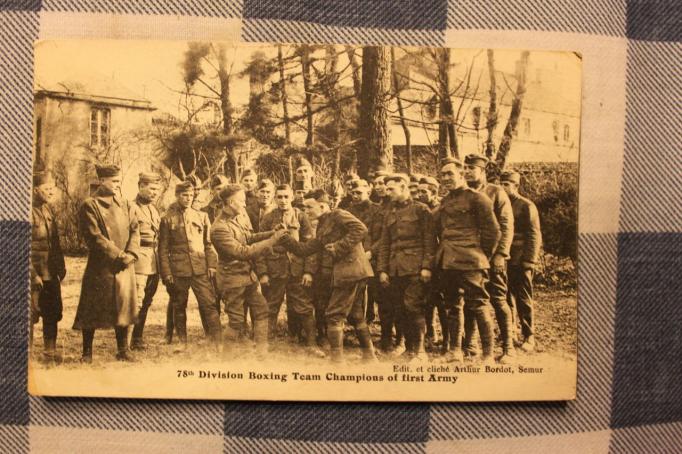 Camp Dix - Apparently - 78th Division Boxing Team - First Army Champions - 1917-19