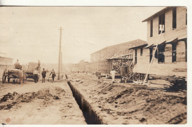 Camp Dix - Camd Dix under construction - 1917