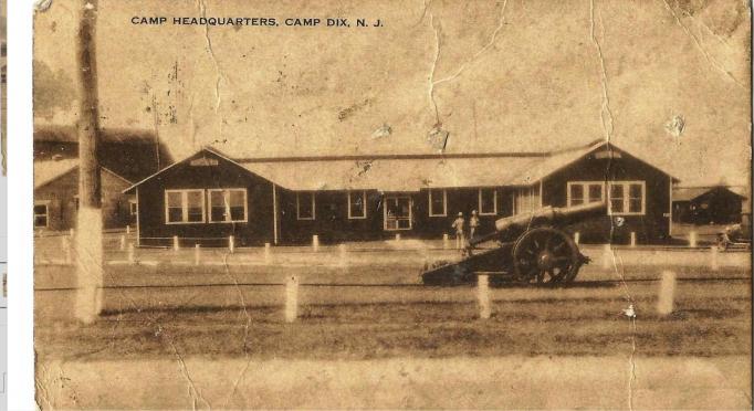 Camp Dix - Camp Headquarters