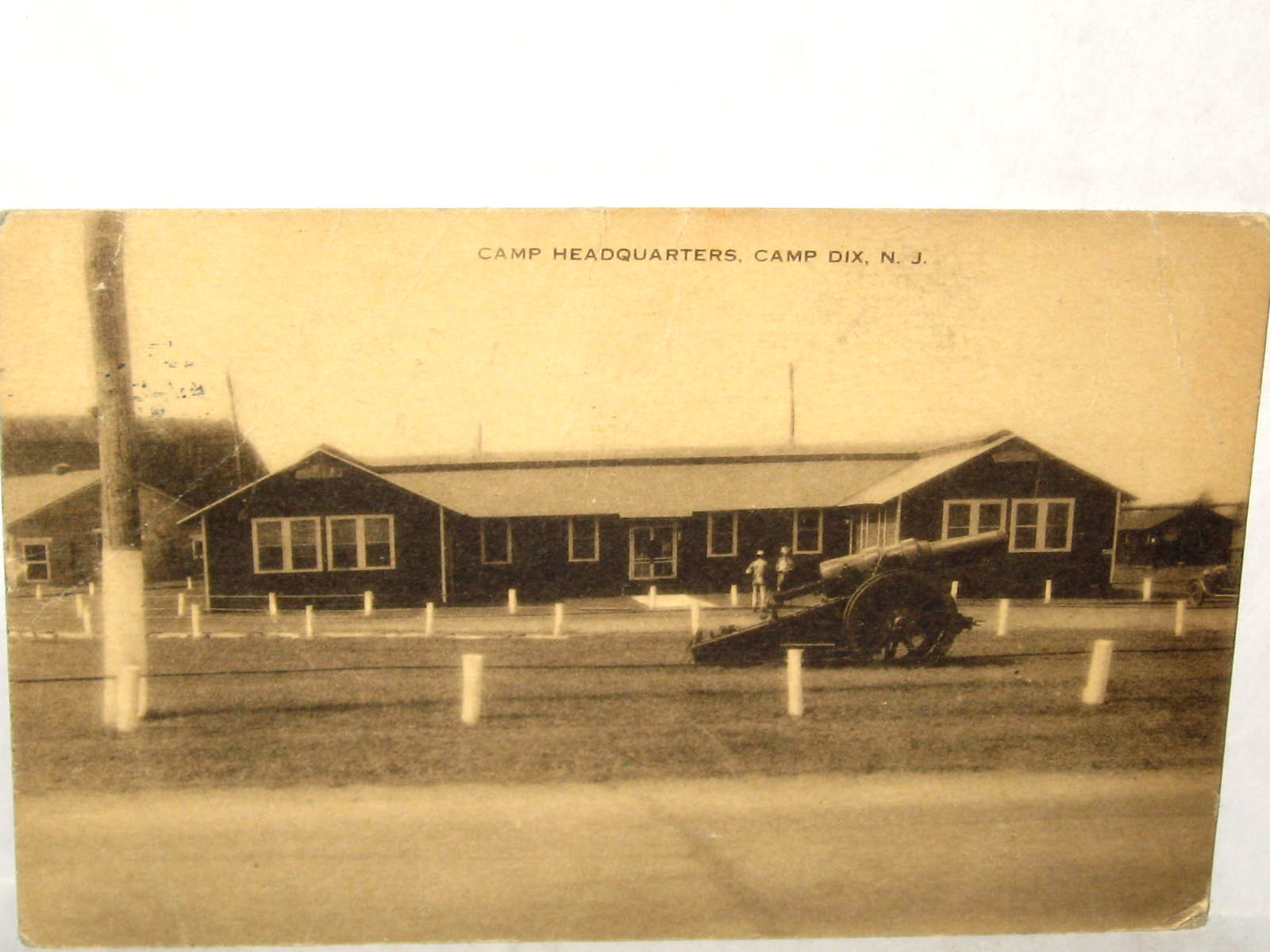 Camp Dix - Headquarters Building - 1935