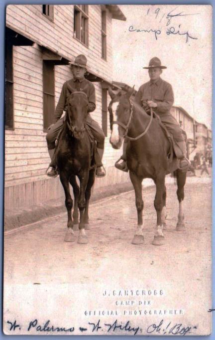 Camp Dix - Soldiers on Horseback