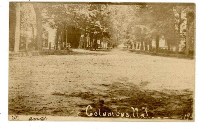 Columbus - view down Main Street - c 1910