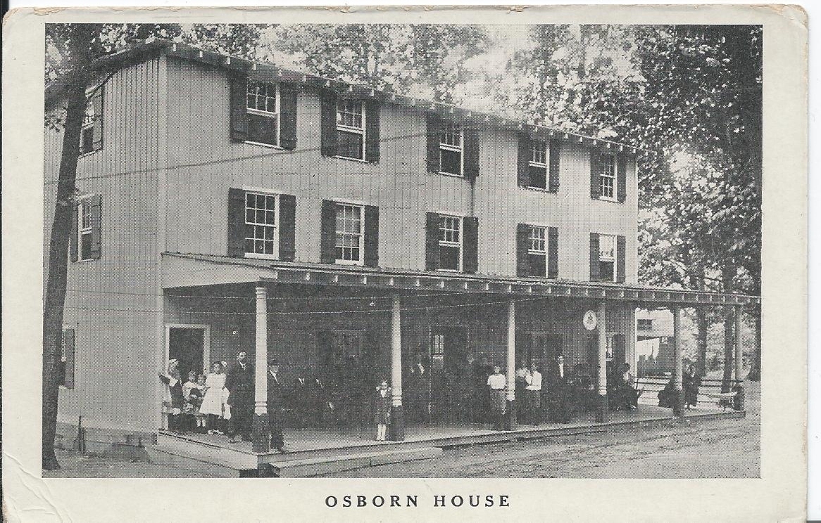Delanco - Fletcher Grove Camp Meeting - Osbotm House - c 1910