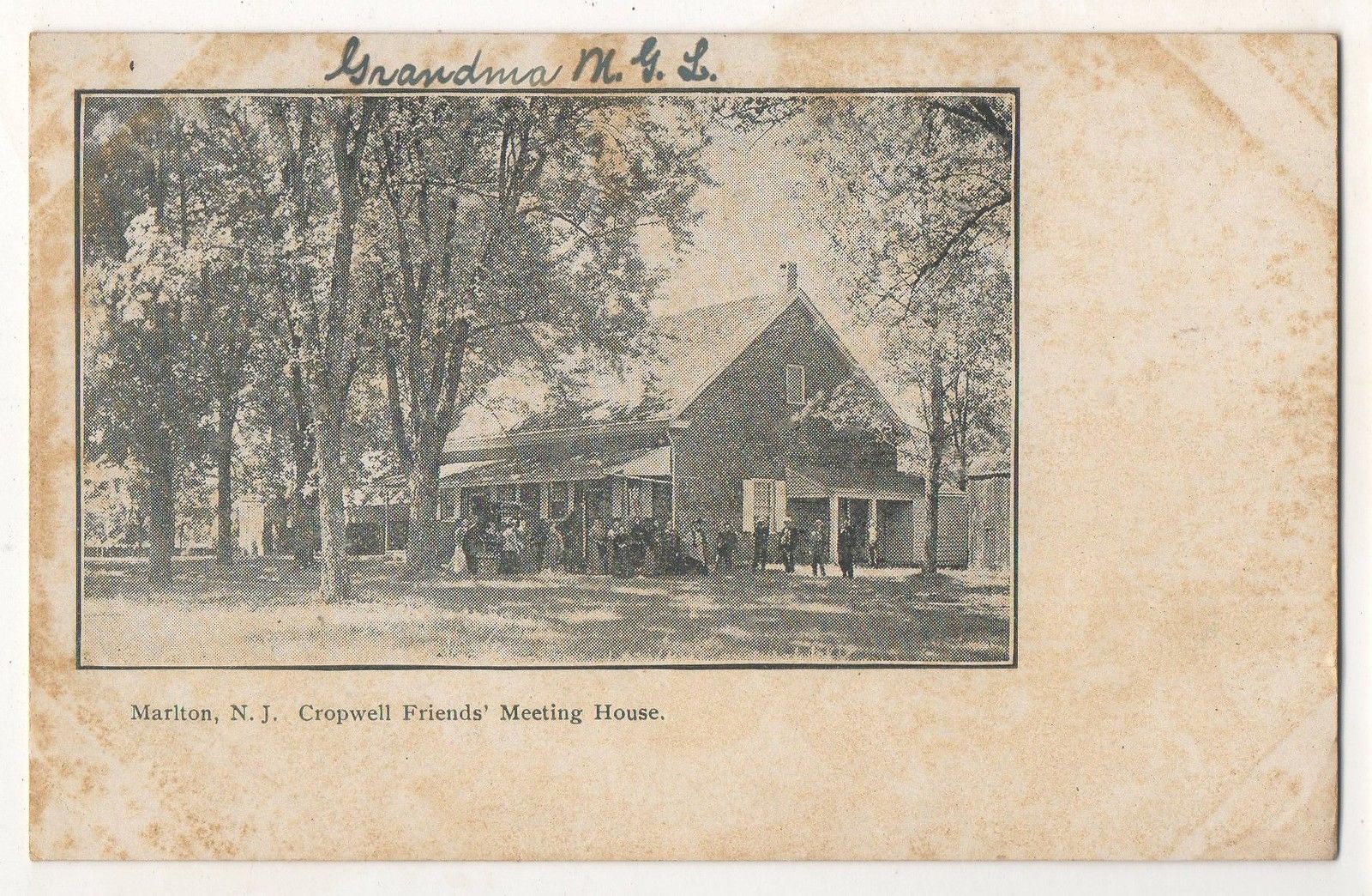 Evesham - Cropwell Meeting - c 1910