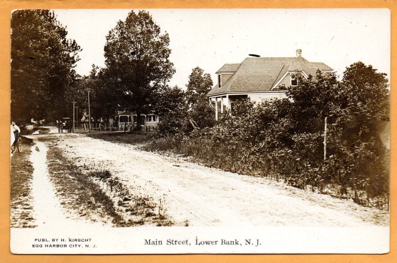 Lower Bank - View of Main Street - c 1910