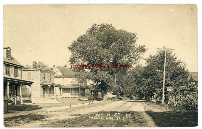 Marlton - A view of Main Street - aka Tuckerton Road - c 1910