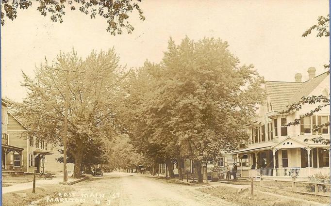 Marlton - East Main Street - c 1910 - b