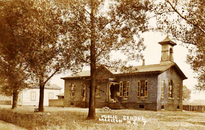 Marlton - Public School - c 1910