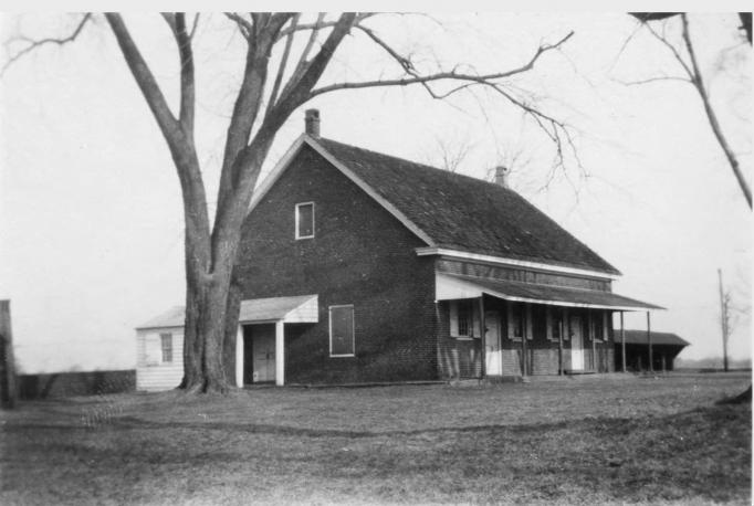 Marlton-NE Cherry Hill vicinity - Evesham Township - Cropwell Meeting House - Built 1809 - At Cropell Road and Old Marlton Pike