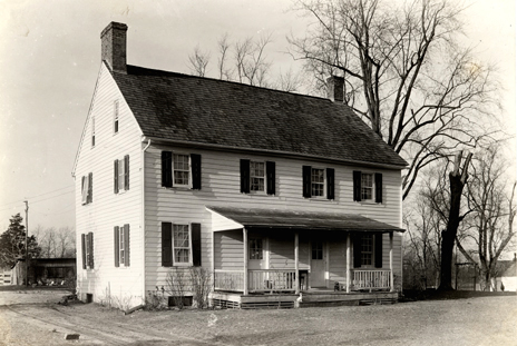 50. Darnell House, Route 38 near Masonville, Mount Laurel Twp., date unknown (owned by Dr. Kaufman, 1939)